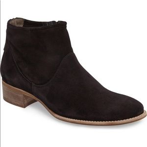 Paul Green Logan Bootie Suede Black 8